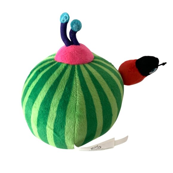 Cocomelon 2021 Plush Watermelon With Ladybug Stuffed Doll Toy 6 in Tall - Picture 2 of 4